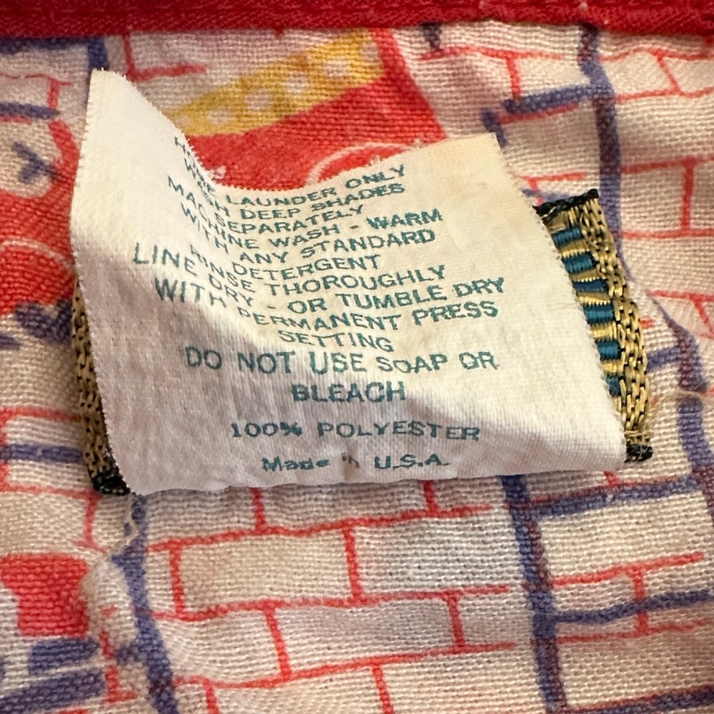 Vintage Fire Truck Print Shirt - Picture 5 of 5